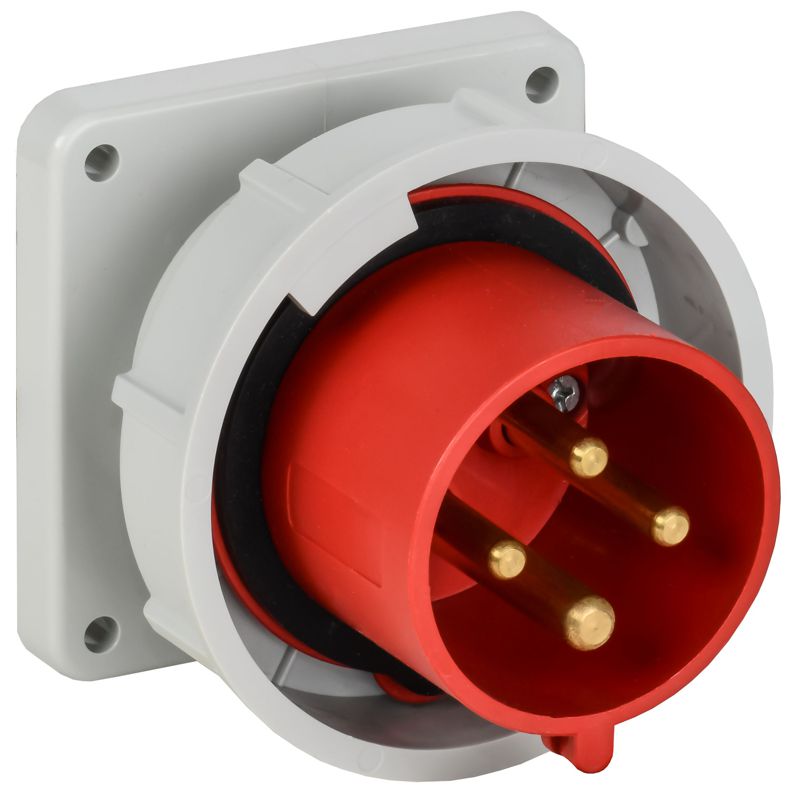 вилка встраиваемая сси-3242 32а 6ч 380в 3p+pe ip67 iek psr32-032-4-0-67 от BTSprom.by