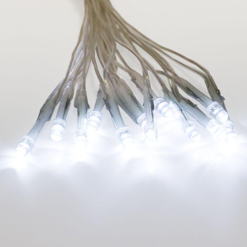 Гирлянда светодиодная "Сеть" 1.5х1.5м 150LED бел. 12Вт 220-240В IP20 с контроллером 8 режимов провод ПВХ прозр. Neon-Night 215-125 фото в каталоге от BTSprom.by