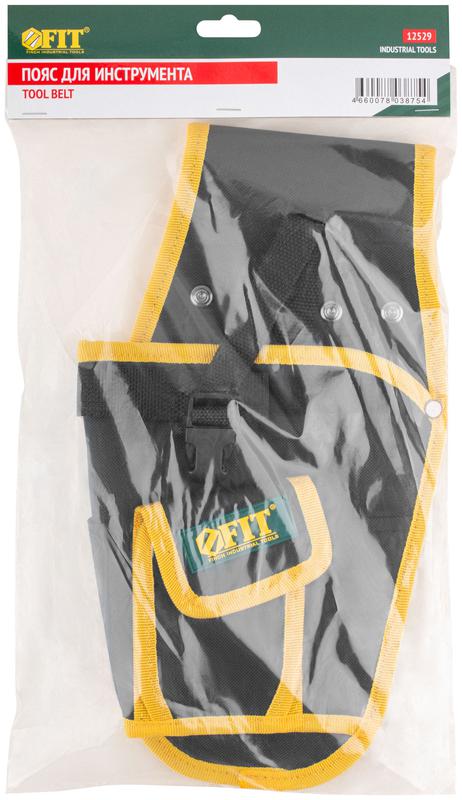  Пояс для инструмента кобура для шуруповерта полиэстер 4 отделения FIT 12529 фото в каталоге от BTSprom.by