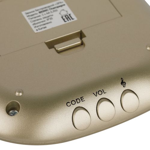  Звонок беспроводной BIONIC Champagne ЭРА Б0018091 фото в каталоге от BTSprom.by