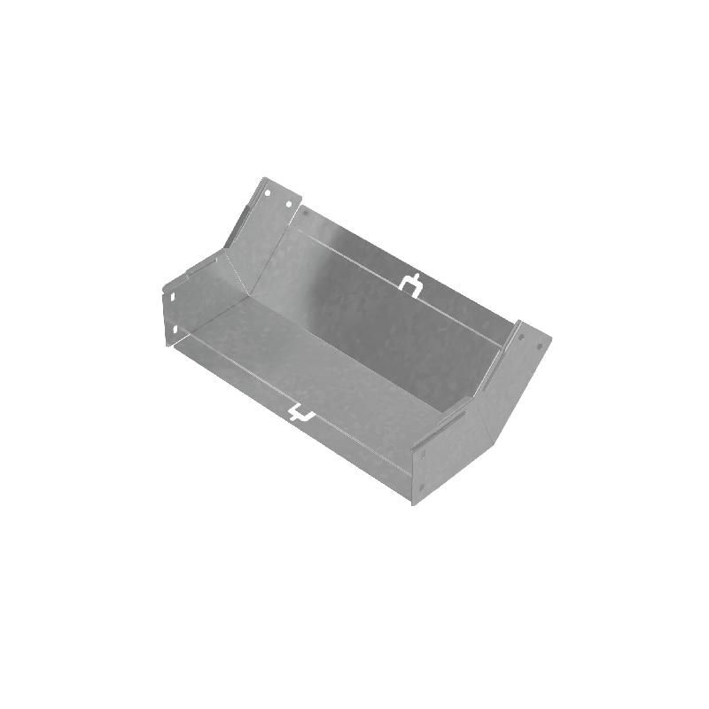 Угол для лотка вертикальный внутренний 45град. 400х100 "ПЛЮС" NLplus45-100-400 INOX304 КМ PL5631 от BTSprom.by
