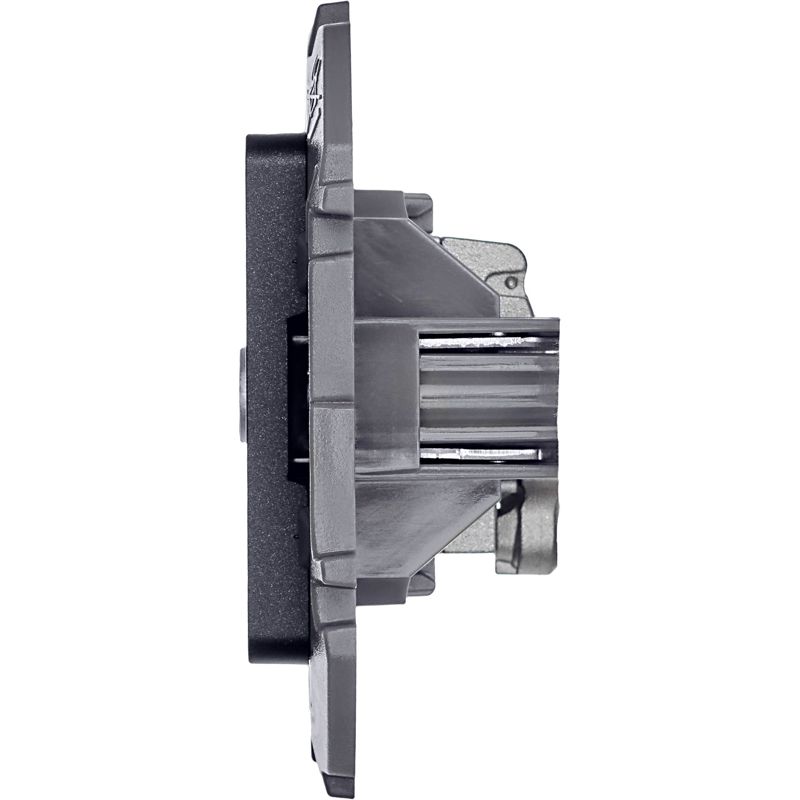  Розетка телевизионная проходная TV Inspiria 14дБ 5-862мГц механизм антрацит IEK 673863 фото в каталоге от BTSprom.by