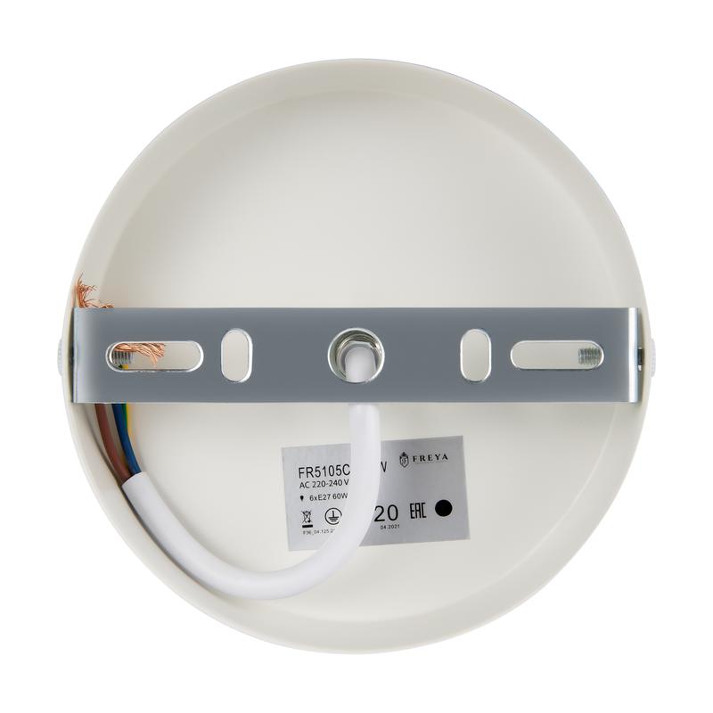  Светильник Amy 60Вт E27х6 IP20 потолочн. Freya FR5105CL-06W фото в каталоге от BTSprom.by