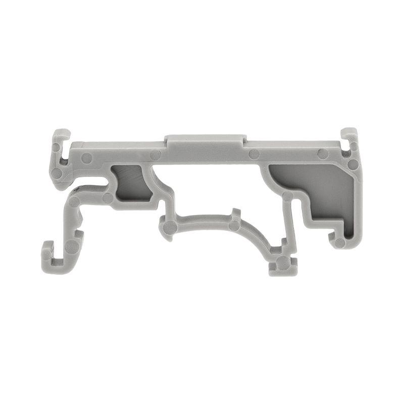  Клемма строительно-монтажная СМК проходная 222-425D 5п 0.08-4кв.мм с креплением на DIN-рейку сер. (уп.4шт) Rexant 07-5236-04 фото в каталоге от BTSprom.by