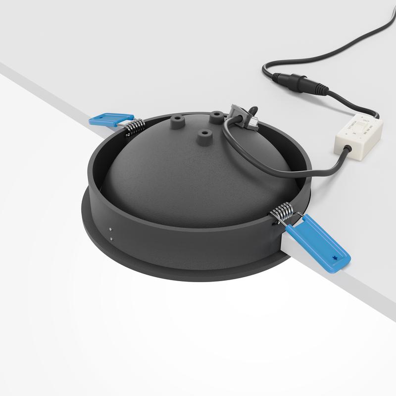  Светильник Move 9Вт 3000-4000-6000К 36град. встраив. Maytoni DL060-9W3-4-6K-B фото в каталоге от BTSprom.by