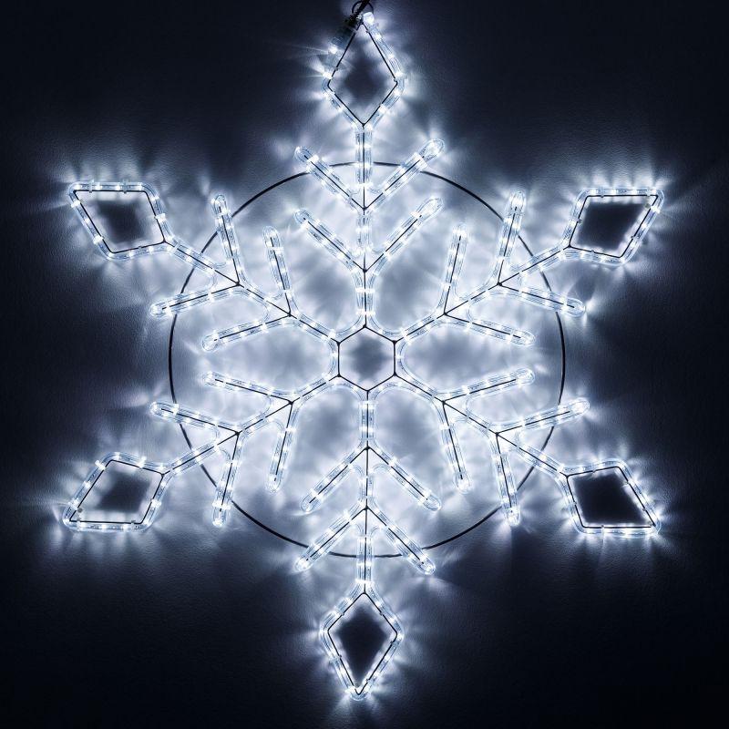 фигура ard-snowflake-m9-900x900-360led white (230в 22вт) (ip65) ardecoled 034256 от BTSprom.by