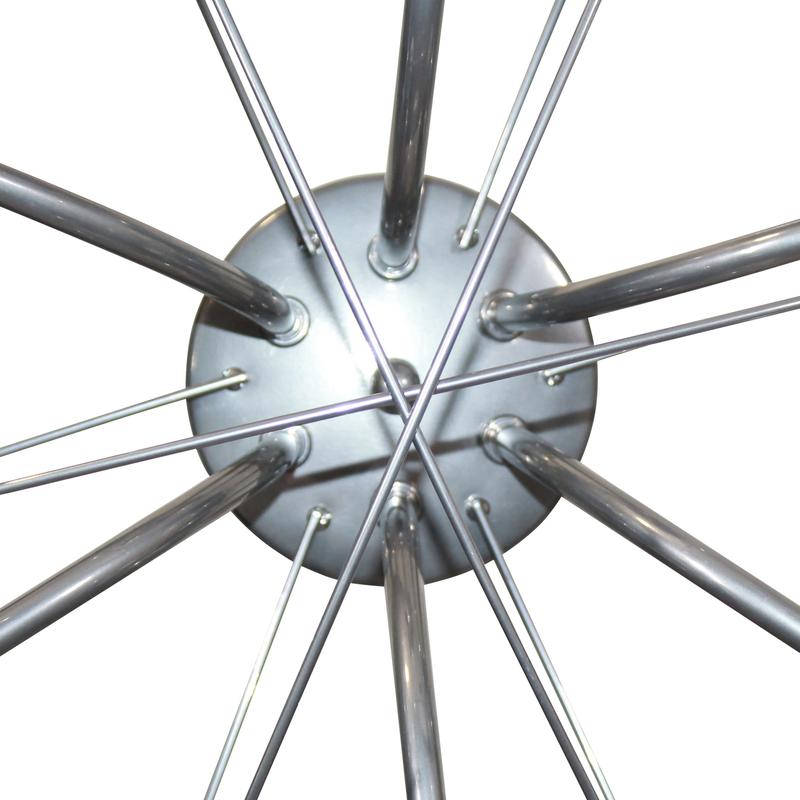  Светильник "Орбиталь" 161 хром (плафон 8461) НСБ 01-6х60-106 Е27 ИУ Элетех 1005404584 фото в каталоге от BTSprom.by