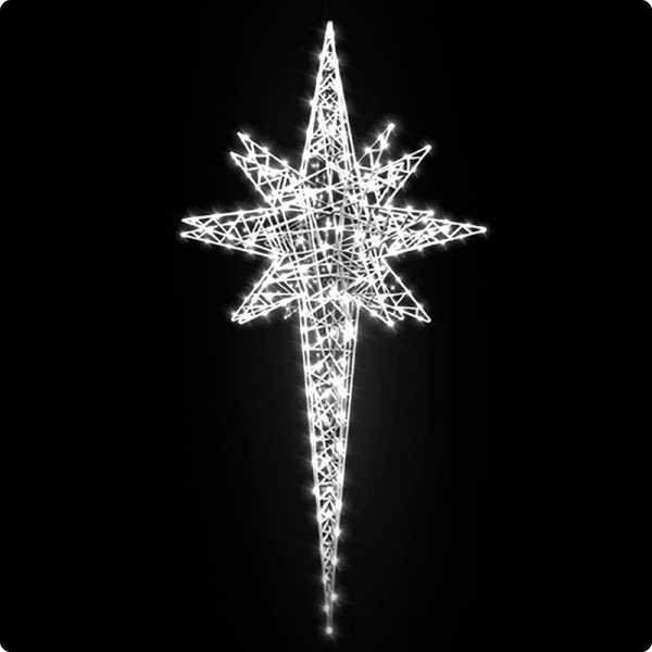декоративная 3d фигура звезда рождественская 250 см от BTSprom.by