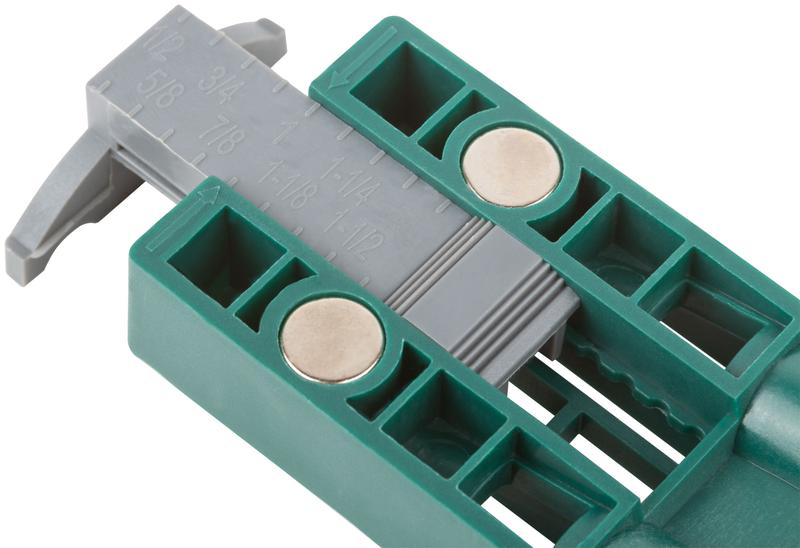  Кондуктор для глухих отверстий с ограничителем глубины двойн. пластик. кейс FIT 36417 фото в каталоге от BTSprom.by