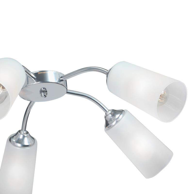  Люстра V3758-9/5PL 5xE27 макс. 40Вт плафон ПП Vitaluce V3758-9/5PL фото в каталоге от BTSprom.by