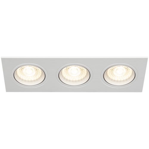  Светильник встраиваемый декоративный KL92-3 WH MR16/GU5.3 бел. пластик. Эра Б0054376 фото в каталоге от BTSprom.by