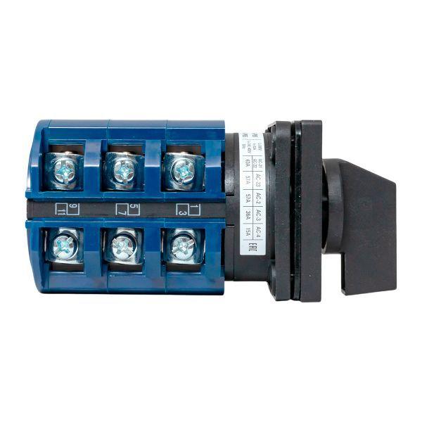  Переключатель кулачковый ПК-1-43 3п 63А "1-0-2" IP65 EKF pk-1-43-63-65 фото в каталоге от BTSprom.by