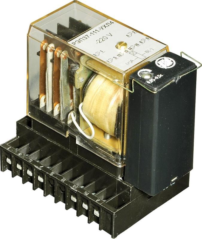 реле промежуточное рэп-37-112 24в 8а 2/2 задн. присоед. вниир a8120-77970744 от BTSprom.by