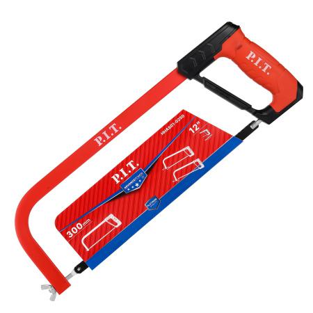 ножовка по металлу advance hhas01-0250 (300мм 376г полотно bim 24 tpi винт. зажим) p.i.t. hhas01-0250 от BTSprom.by