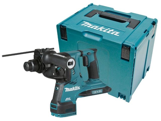 аккум. перфоратор makita lxt dhr 282 zj в чем. (18+18 в, без аккумулятора, 2.8 дж, вес 3.9 кг) dhr282zj от BTSprom.by