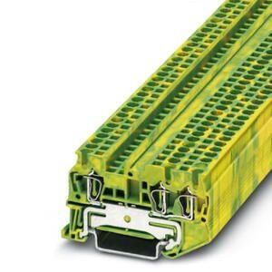 клемма заземления st 2.5-twin-pe желт./зел. phoenix contact 3031267 от BTSprom.by