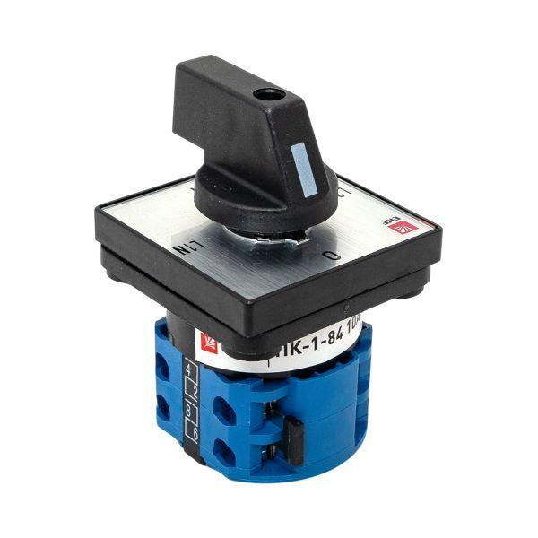  Переключатель кулачковый ПК-1-84 4п 10А для вольтметра (для фазного напряжения) PROxima EKF pk-1-84-10 фото в каталоге от BTSprom.by