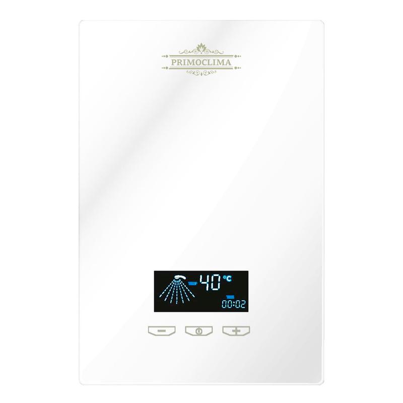 водонагреватель электрический проточный vita 8.5квт 35-55град.c 220-240в 50/60гц бел. primoclima pc vita 8.5 (w) от BTSprom.by