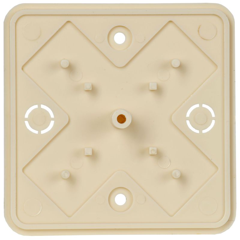  Коробка распаячная ОП КМ 75х75х20 сл. кость IEK UKO10-075-075-020-K32-E фото в каталоге от BTSprom.by