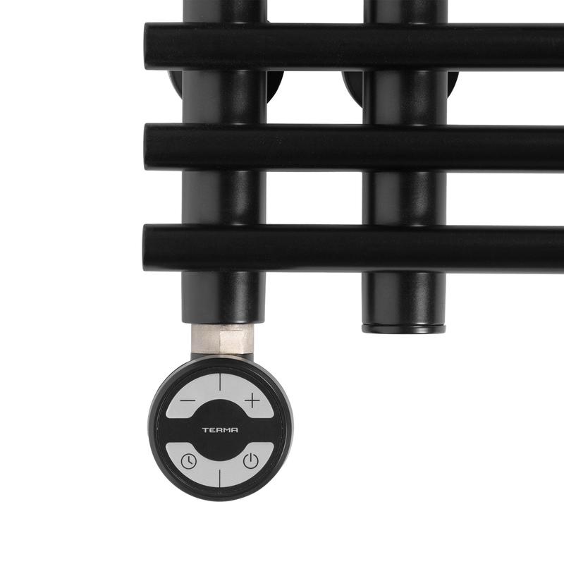  Полотенцесушитель Pino black П16 500х800 электро встроен. диммер Royal Thermo НС-1434022 фото в каталоге от BTSprom.by