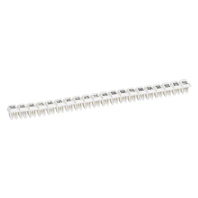 маркер 0.5-1.5кв.мм cab3 цифры "21"-"40" (уп.240шт) leg 038151 от BTSprom.by