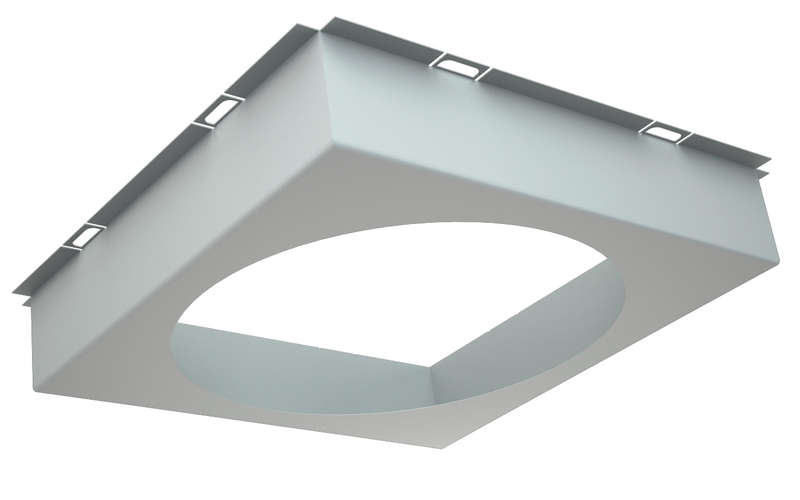 рамка грильято sl/dl (safari pilot) 285х285хd208 (75х75х37 lamel 15) white ст 2170000430 от BTSprom.by