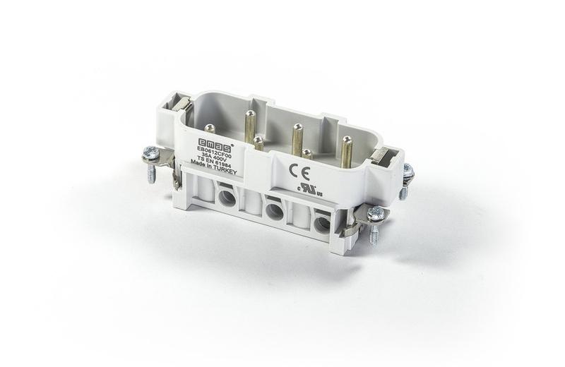 штепсель 12 полюсов 35а (7-12) emas eb0612cf00 от BTSprom.by