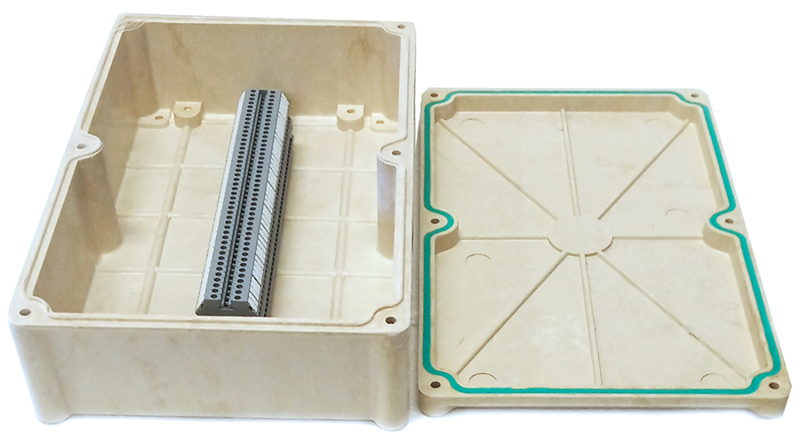 коробка клеммная ксп-45/00/40 у2 40 клемм ip65 (без каб. вводов) электротехник et013219 от BTSprom.by