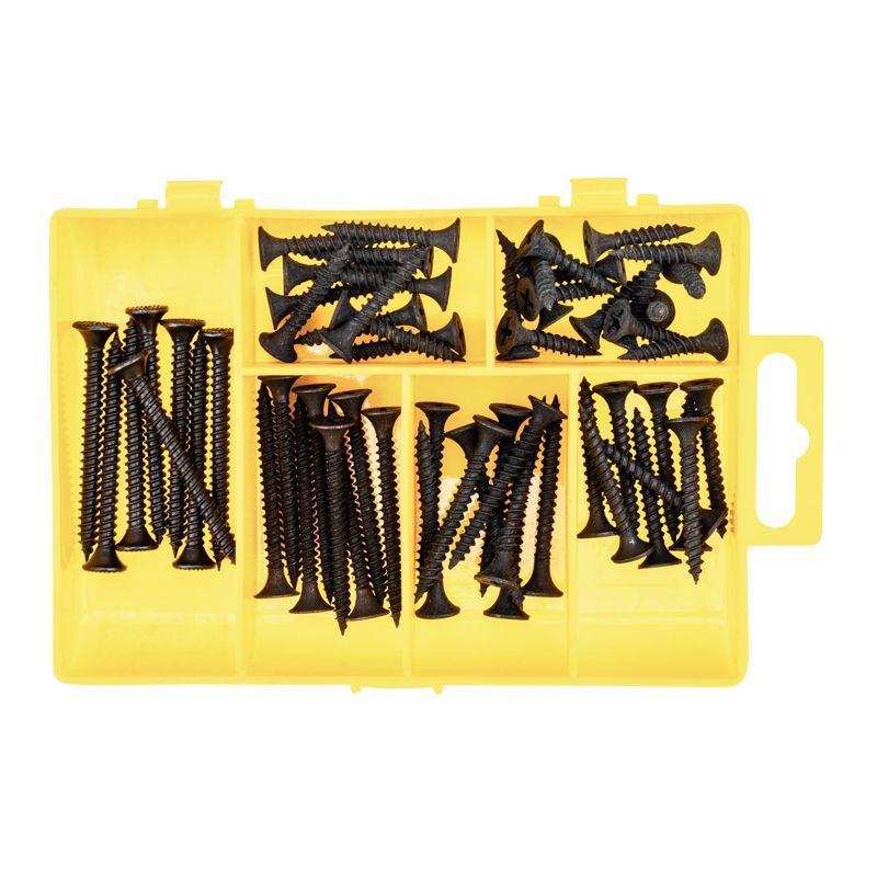  Набор саморезов по дереву (уп.60шт) Kranz KR-01-3101-10 фото в каталоге от BTSprom.by