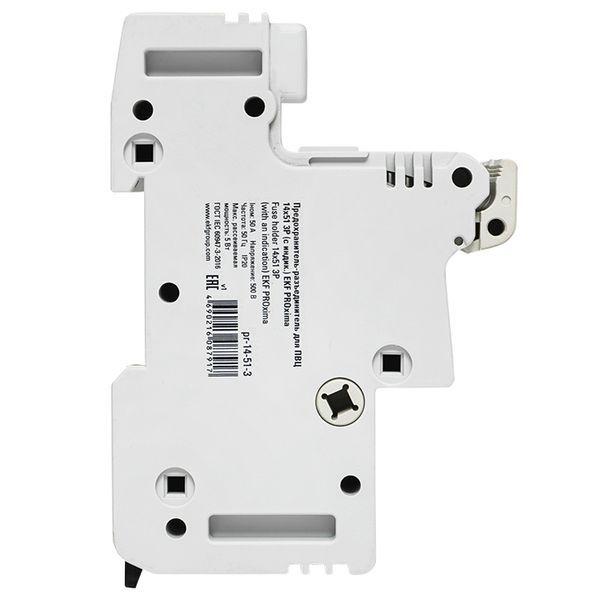  Предохранитель-разъединитель для ПВЦ 14х51 3п EKF pr-14-51-3 фото в каталоге от BTSprom.by