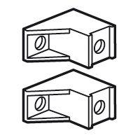 комплект суппортов для клемм ip2х к шкафу xl3 160 (уп.2шт) leg 020050 от BTSprom.by