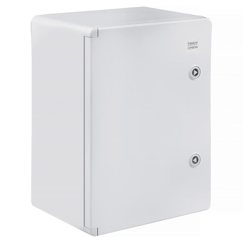 корпус ударопрочный щмпп 400х300х220 ik10 ip65 абс пластик prizma tokov electric tke-pz-pb04-ik10-ip65 от BTSprom.by