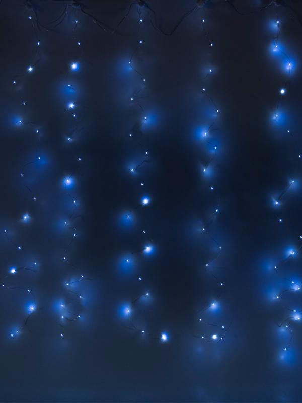  Гирлянда "Занавес" ICLLDM200W-C 200LED бел. 3х2м 8 режимов IP20 SHLights 4690601054340 фото в каталоге от BTSprom.by