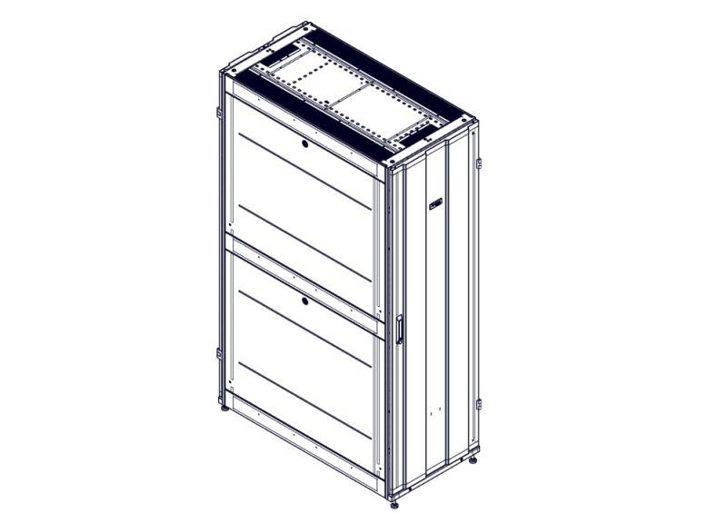 шкаф uniprom 42u-600/1200 боковые панели 4шт черн. se ur3300 от BTSprom.by