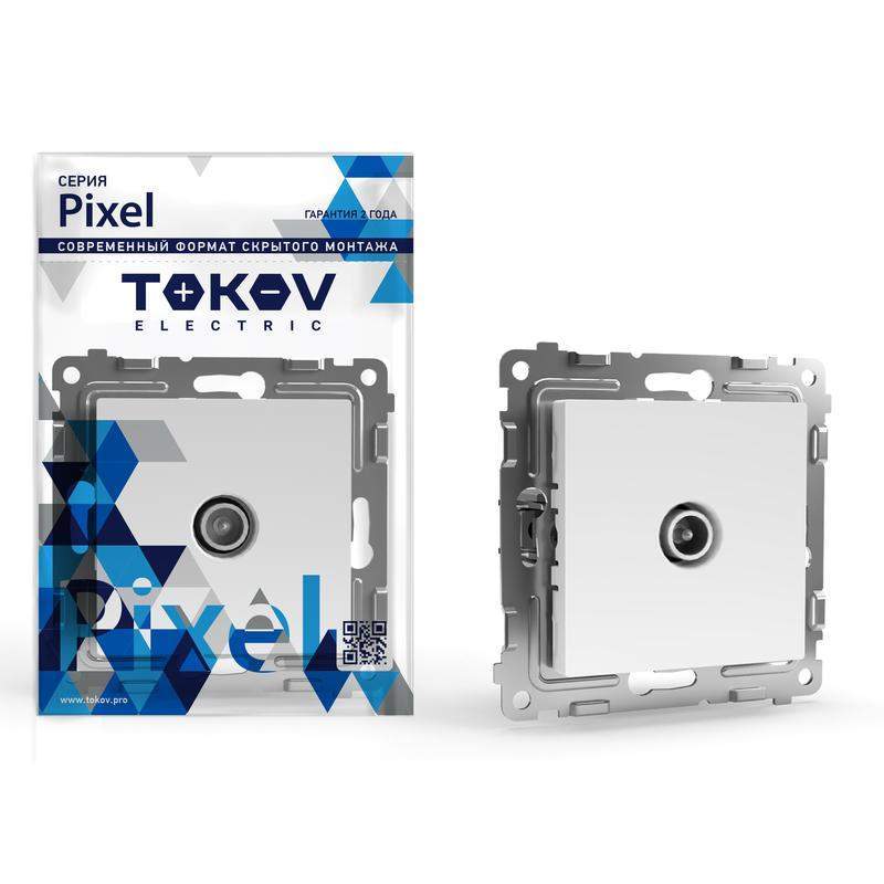 коннектор tv сп pixel механизм бел. tokov electric tke-px-a1c-c01 от BTSprom.by