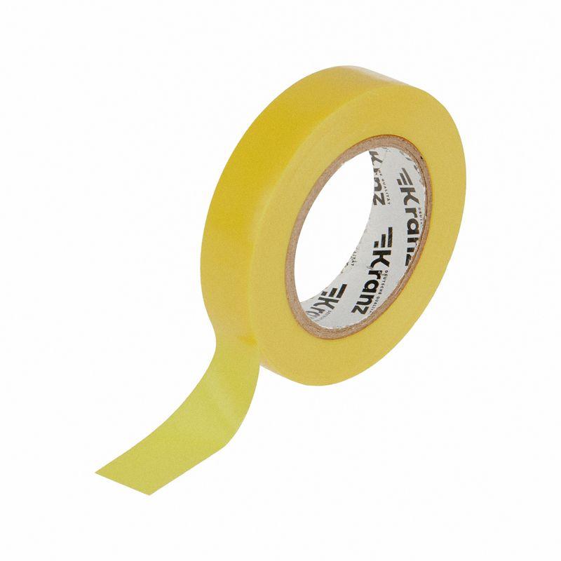  Изолента ПВХ 0.13х15мм 20м желт. Kranz KR-09-2602 фото в каталоге от BTSprom.by