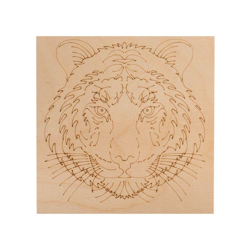  Набор досок для выжигания "Для мальчиков" 150х150мм (Тигр/Самолет/Машина/Парусник/Космос) пакет (уп.5шт) Rexant 12-0929 фото в каталоге от BTSprom.by