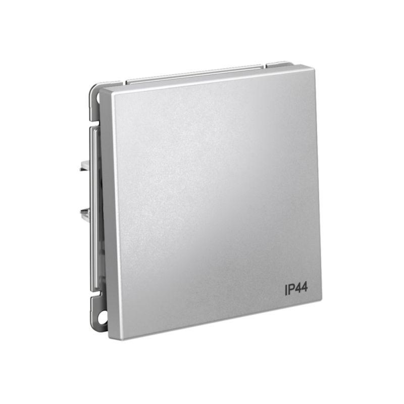  Переключатель 1-кл. ArtGallery IP44 10AX быстрозажим. клем. механизм алюм. SE GAL440361S фото в каталоге от BTSprom.by