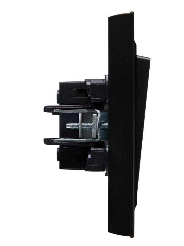  Выключатель 1-кл. СП BRITE ВСР10-1-0-БрЧ 10А в сборе черн. IEK BR-V10-0-10-K02-F фото в каталоге от BTSprom.by