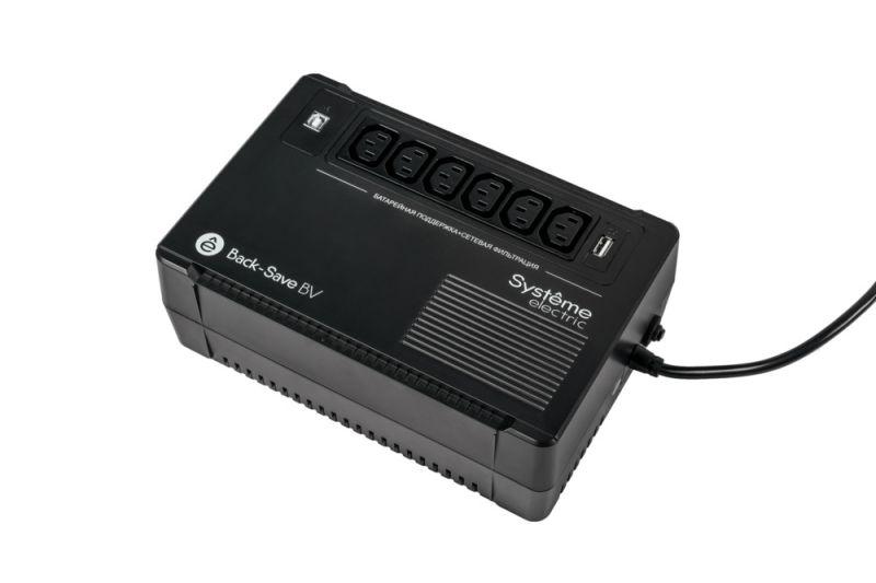  Источник бесперебойного питания Back-Save BV SE 800В.А AVR 6 С13 230В 1 USB-A SE BVSE800I фото в каталоге от BTSprom.by
