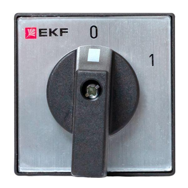  Переключатель кулачковый ПК-1-12 2п 25А "0-1" IP65 EKF pk-1-12-25-65 фото в каталоге от BTSprom.by