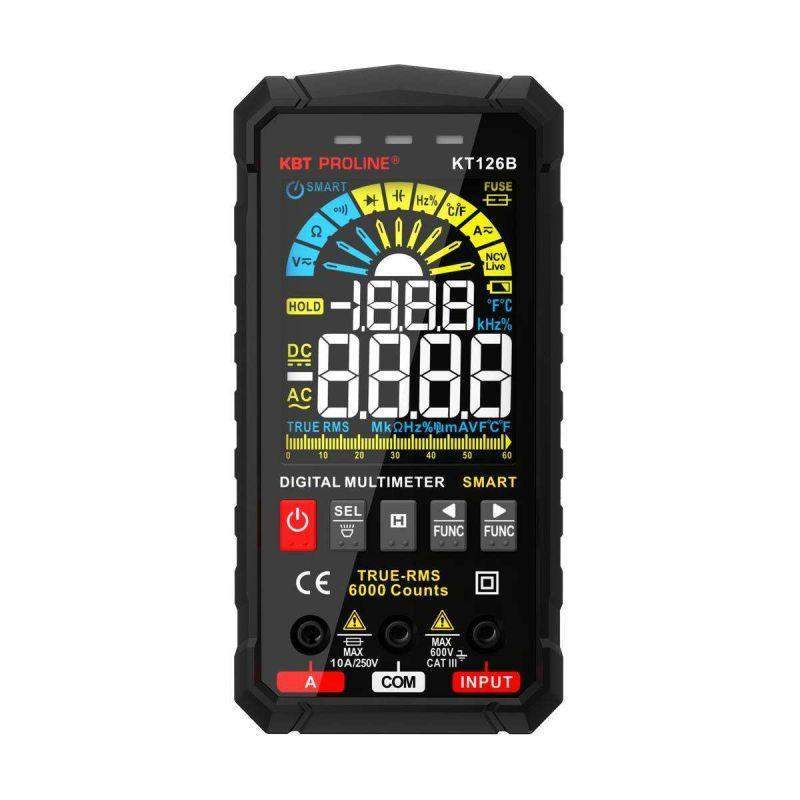 мультиметр цифровой smart kt 126в "proline" квт 86329 от BTSprom.by