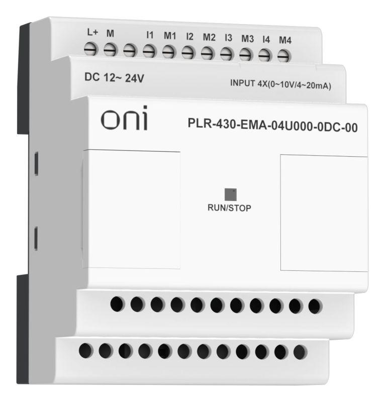 модуль расширения входов выходов плк 430 4 ui (0-20ма/0-10в) 24в dc oni plr-430-ema-04u000-0dc-00 от BTSprom.by