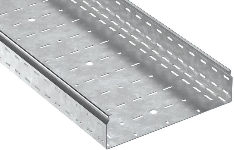 Лоток листовой перфорир. 100х400 L3000 сталь 1.5мм HDZ ESCA 7 IEK CLP10-100-400-150-3-M-HDZ от BTSprom.by