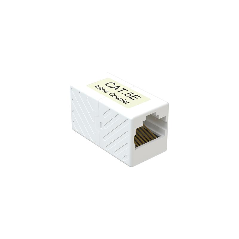 адаптер проходной rj45-rj45 (8p8c) кат.5e неэкранир. бел. sysmatrix cc rj45.5eu.wh от BTSprom.by