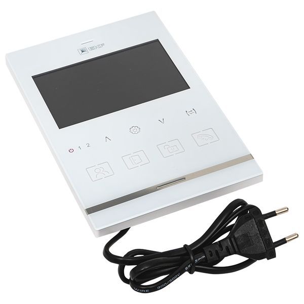  Видеодомофон IPV-01 бел. 4''TFT 4пр. 2 канала IP20 EKF int-ipv-01 фото в каталоге от BTSprom.by