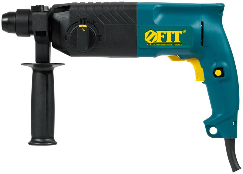 перфоратор монтажный 620вт 0-870об/мин 0-3900 уд/мин 2.6дж 3 режима sds-plus fit 80103 от BTSprom.by