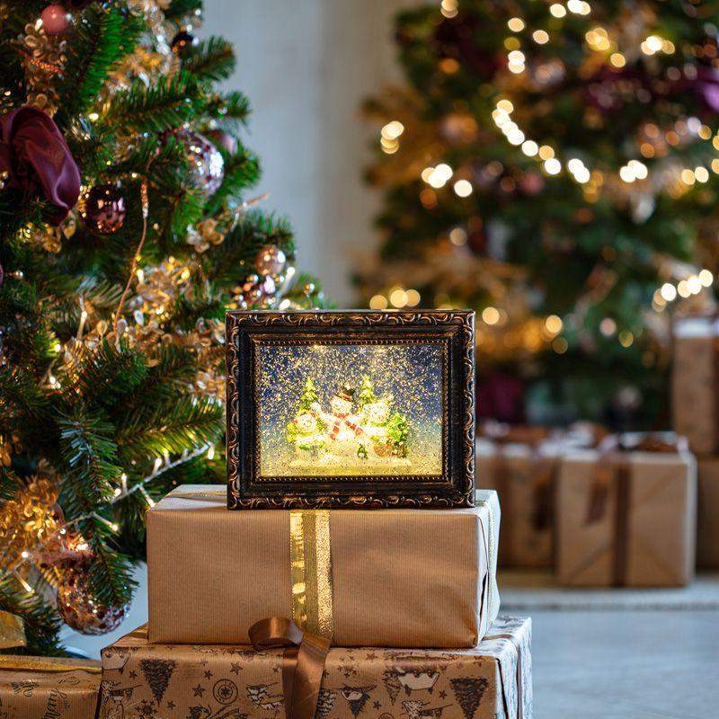 Светильник декоративный "Картина" эффект снегопада Neon-Night 501-163 фото в каталоге от BTSprom.by  Светильник декоративный "Картина" эффект снегопада Neon-Night 501-163 фото в каталоге от BTSprom.by