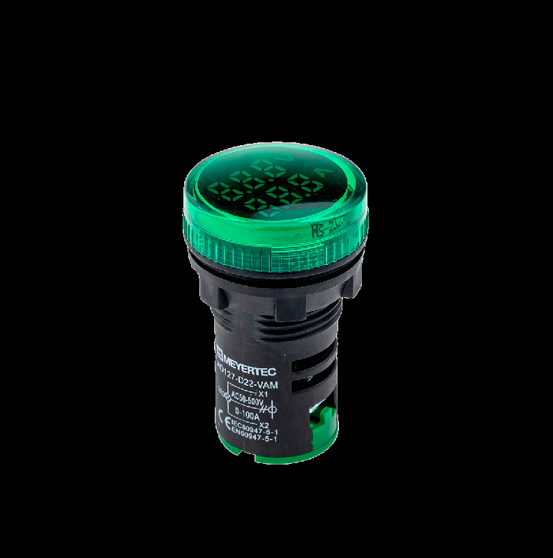 индикатор тока и напряжения 50-500в 0-100а mt22-vam3 зел. овен 78727 от BTSprom.by