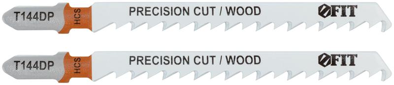  Полотно по дереву HCS разведенные шлифованные зубья 100/74/4мм (T144DP) (уп.2шт) FIT 40939 фото в каталоге от BTSprom.by